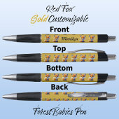 Red Fox, Kleurrijk Goud Terug naar School Statione Pen