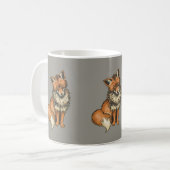 Red Fox Koffiemok (Voorkant links)