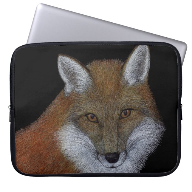 Red Fox Laptop Sleeve (Voorkant)