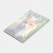 Red Fox Laying in het Grass Wildlife Afbeelding Post-it® Notes (Schuin)