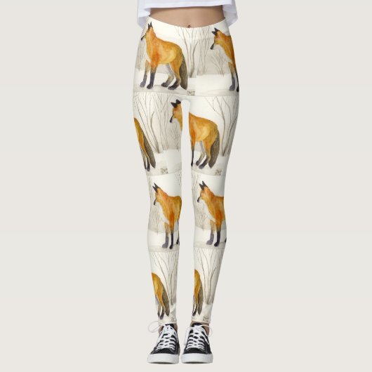 Red Fox Leggings (Voorkant)