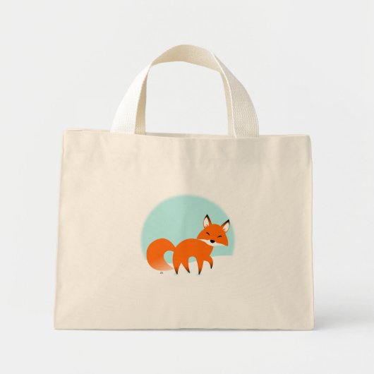 Red Fox Light Bag Mini Tote Bag (Voorkant)