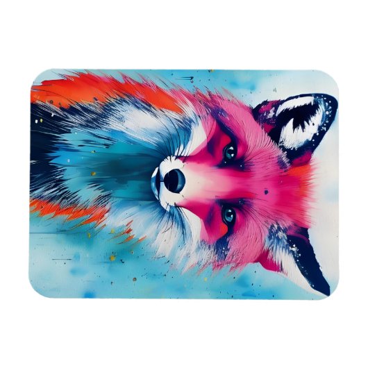 Red Fox Magneet (Horizontaal)