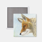 Red Fox Magneet (Voorkant / Achterkant)