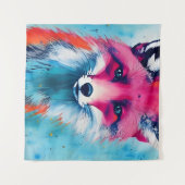 Red Fox Magnet Wandkleed (Voorkant (horizontaal))