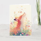 Red Fox Meadow Dreams Kaart (Voorkant)