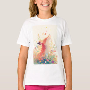 Red Fox Meadow Dreams T-shirt