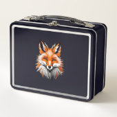 Red Fox Metalen Lunchbox (Voorkant)
