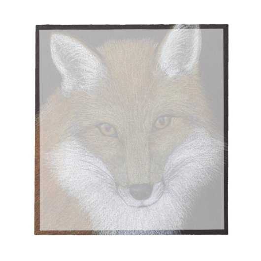 Red Fox Notitieblok (Voorkant)