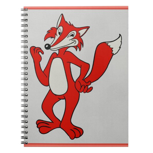 Red Fox Notitieboek (Voorkant)
