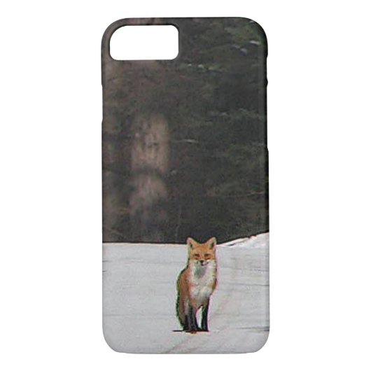 Red Fox op Hilltop iPhone 8/7 Hoesje (Achterkant)