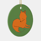 Red Fox Ornament Fox (Rechts)