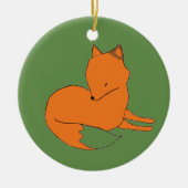 Red Fox Ornament Fox (Voorkant)