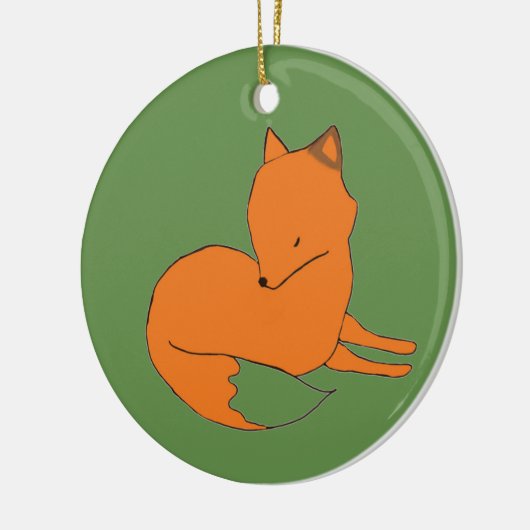 Red Fox Ornament Fox (Links)