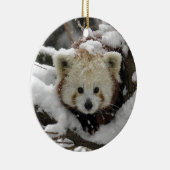 Red Fox Panda Bearcub Keramisch Ornament (Rechts)