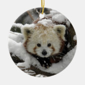 Red Fox Panda Bearcub Keramisch Ornament (Voorkant)