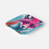 Red Fox Papieren Bordje (Gebogen)