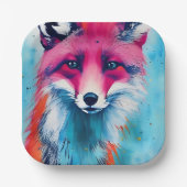 Red Fox Papieren Bordje (Voorkant)