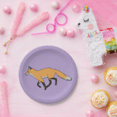 Red Fox Papieren Bordje (Feest)