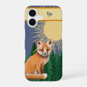 Red Fox Phone Case iPhone 16 Hoesje (Achterkant)