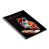 Red Fox Photo Notitieboek gepersonaliseerde Initia (Rechterzijde)