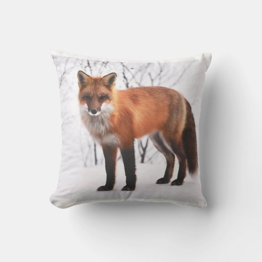 Red Fox Pillow Kussen (Voorkant)
