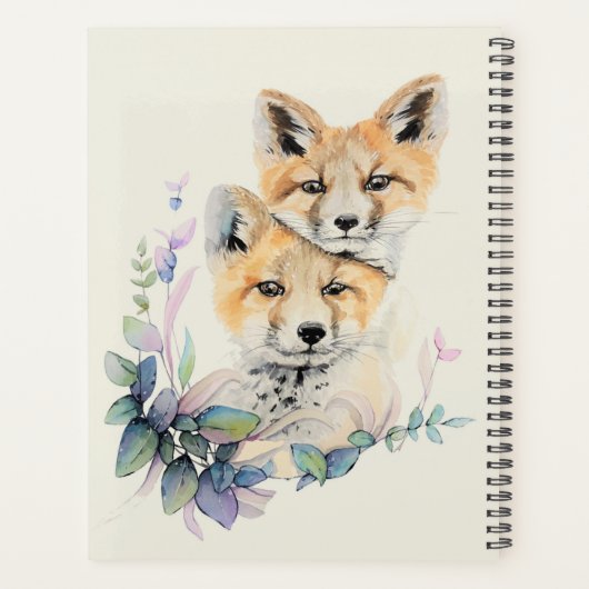Red Fox Planner (Achterkant)