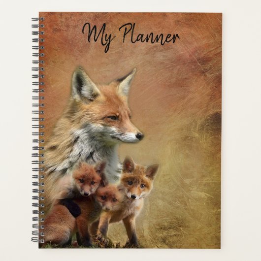 Red Fox Planner (Voorkant)