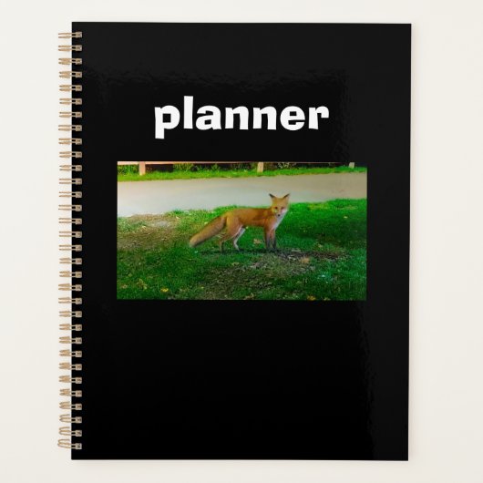 Red Fox Planner (Voorkant)