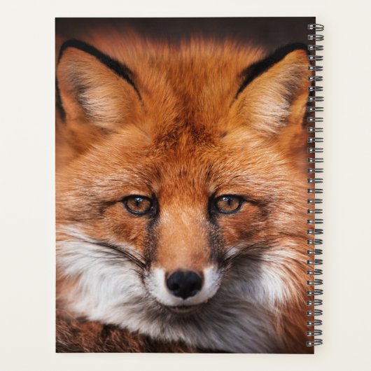Red Fox Planner (Achterkant)