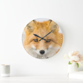Red Fox Portrait Grote Klok (Huis)