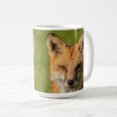 Red Fox Portrait Koffiemok (Voorkant rechts)
