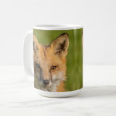 Red Fox Portrait Koffiemok (Voorkant links)