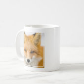 Red Fox Portrait Koffiemok (Voorkant links)