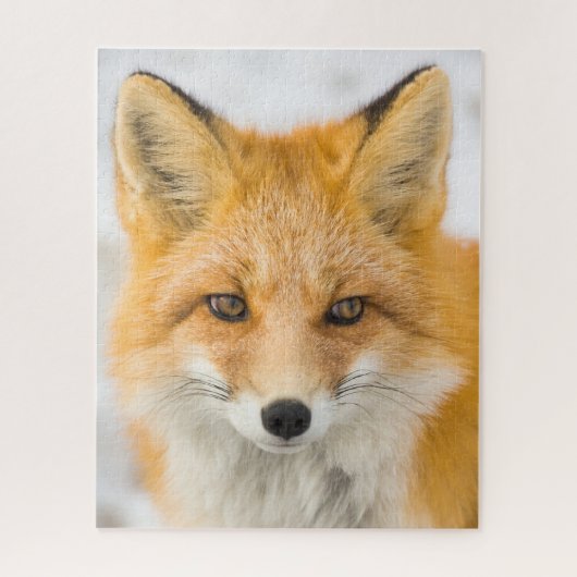Red Fox Portrait Legpuzzel (Verticaal)