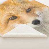 Red Fox Portrait Sherpa Deken (3/4)