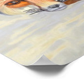 Red Fox Poster (Hoek)