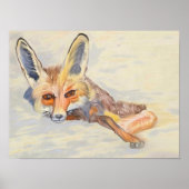 Red Fox Poster (Voorkant)