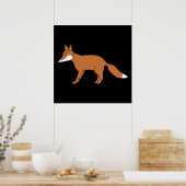 Red Fox. Poster (Keuken)