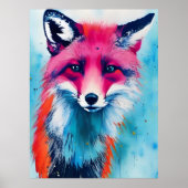 Red Fox Poster (Voorkant)