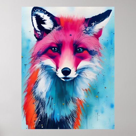Red Fox Poster (Voorkant)