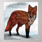 Red Fox Poster (Voorkant)