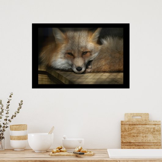 Red Fox Print (Keuken)