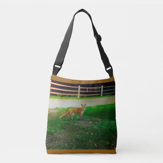 Red Fox Purse Crossbody Bag Tas (Voorkant)