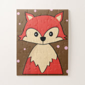 Red Fox Puzzle - Leuk spel voor kinderen Legpuzzel (Verticaal)