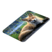 Red Fox Resting Magnet Magneet (Linkerzijde)