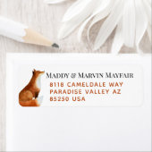 Red Fox Return Label (Insitu)