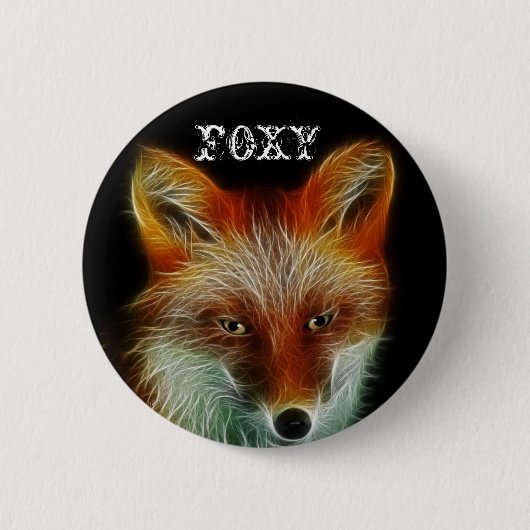 Red Fox Ronde Button 5,7 Cm (Voorkant)