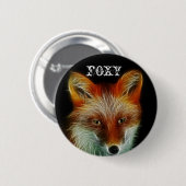 Red Fox Ronde Button 5,7 Cm (Voorkant /achterkant)