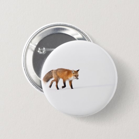 Red Fox Ronde Button 5,7 Cm (Voorkant /achterkant)